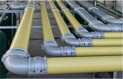 福斯特壓縮空氣鋁合金管道電子行業應用案例
