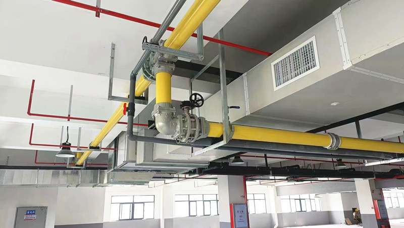 福斯特鋁合金管道安裝